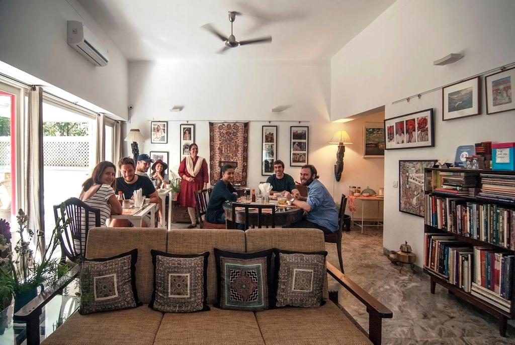 Haveli Hauz Khas Bed & Breakfast นิวเดลี ภายนอก รูปภาพ